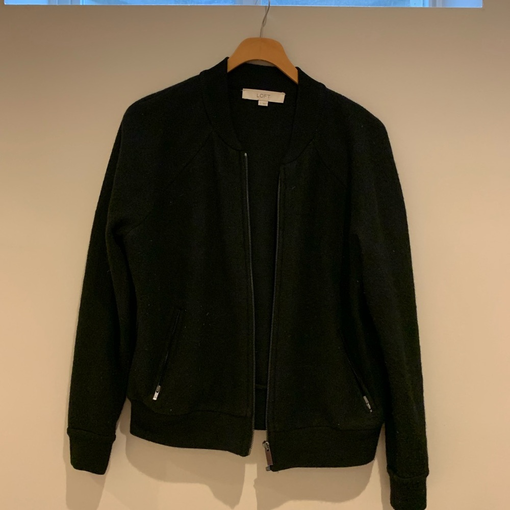 Loft Bomber Jacket. Lightly worn.